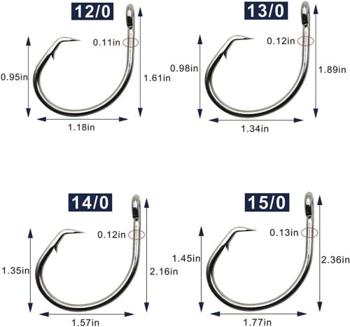 2-Hook Chicken Rig 10/0 Circle Hooks - 300lb Line - Luminous Beads 2-Hook Chicken Rig 10/0 Circle Hooks - 300lb Line - Luminous Beads