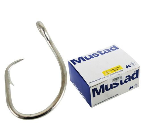 Mustad 39960 Tuna Inline Circle Hook - 2X Strong Duratin Coating